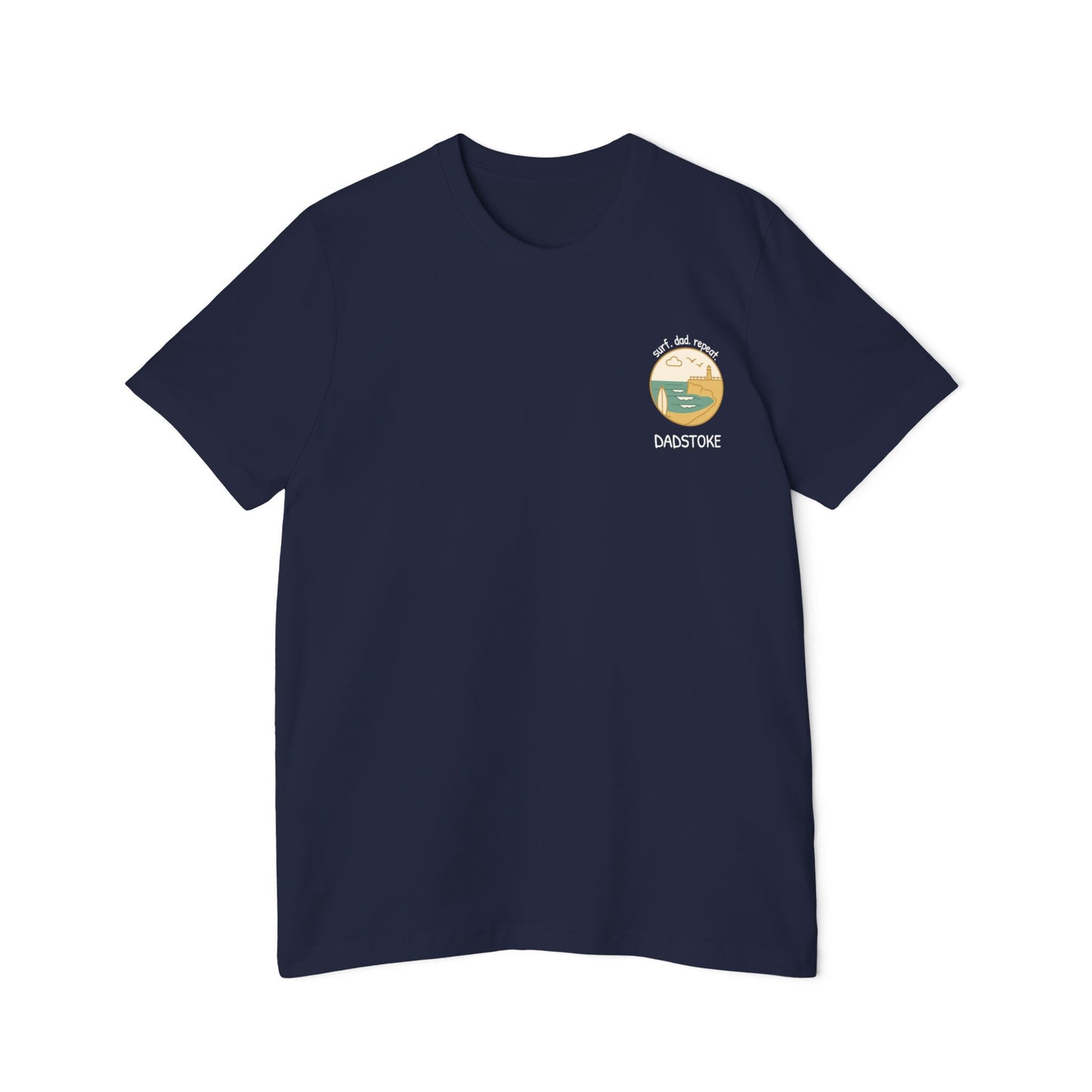 the DadStoke Steamer Lane Tee