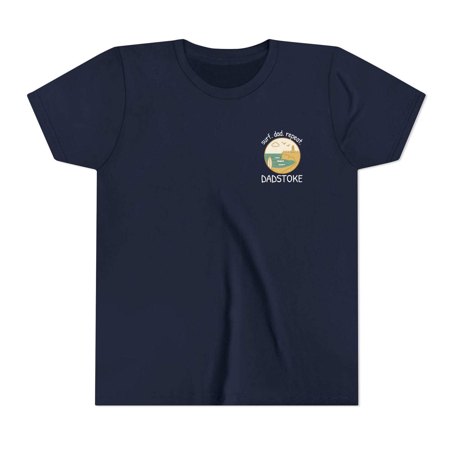the DadStoke Steamer Lane Tee (Youth)