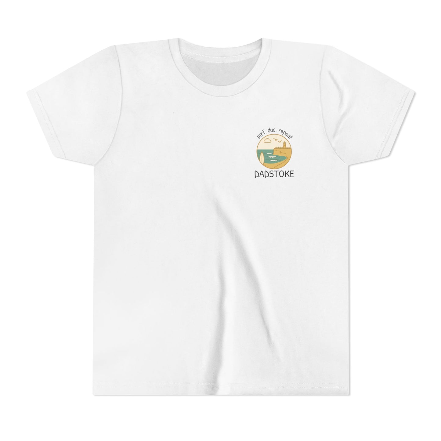 the DadStoke Steamer Lane Tee (Youth)